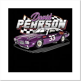 David Pearson 33 Legend 70s Retro Posters and Art